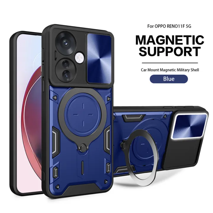 Reno11F%205G%20Case%20Shockproof%20Armor%20Magnetic%20Ring%20Slide%20Camera%20Protect%20Funda%20For%20OPPO%20Reno%2011F%2011%20F%20Reno11%20F%205G%20CPH2603%20Back%20Cover%20-%20Image%207