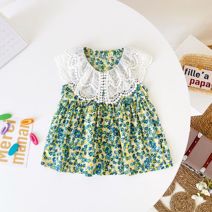 (New)%20summer%20Princess%20baby%20girls%20lace%20dress%20sleepveless%20cute%20cotton%20toddler%20kids%20girls%20dresses%20casaul%20-%20Image%204