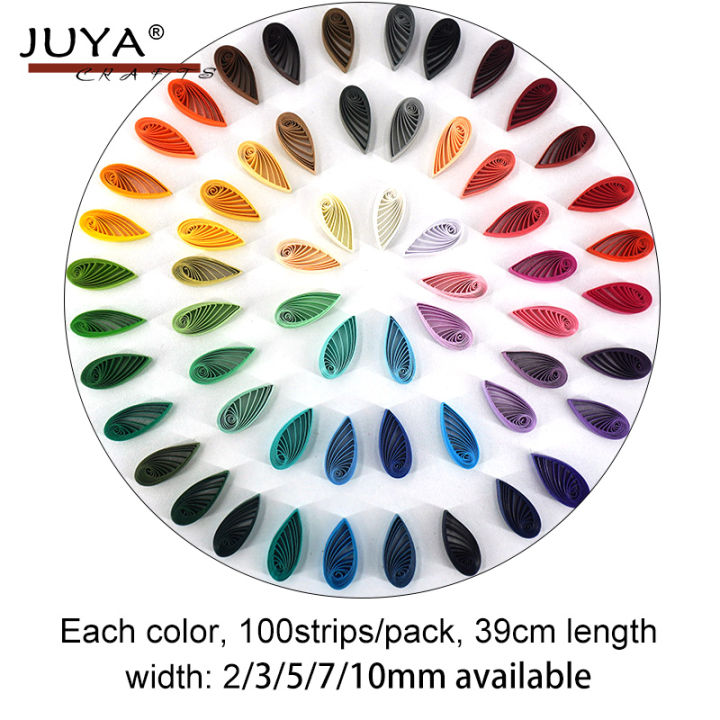 JUYA%20Paper%20Quilling%2060%20Single%20Colors,%20can%20choose%20color,%20390mm%20Length,%202/3/5/7/10mm%20width,%20100strips/pack%20DIY%20paper%20craft%20Amour%20zii%20-%20Image%205
