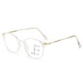 Elbru Anti Blue Light Reading Glasses Progressive Multifocus Reading Glasses Women Men Ultralight Presbyopia Multi-focus Eyewear. 
