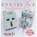 2 Pin Multi Socket Ceramic Design convert  3.3 Plug ,Heavy Duty Professional - Multi Plug - Multi Plug. 