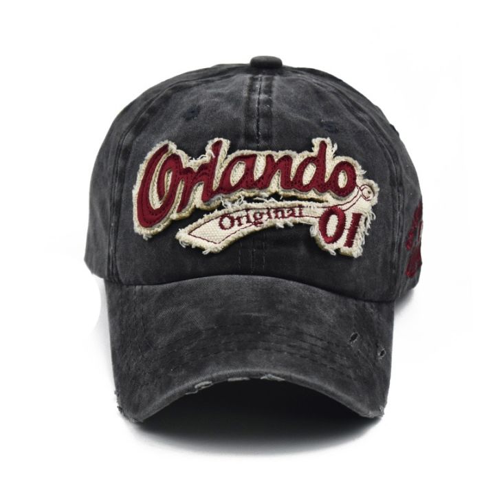 （NEW）New Spring Vintage Washed Embroidery Boys Baseball Hats For Men Women Sun Caps 2023 Outdoor All-match Fishing Girl Snapback Cap