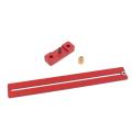 Aluminum Alloy T-shaped Scale Measuring Ruler Woodworking DIY Tool Straight Line Drawing with 0-270mm Working Scale. 
