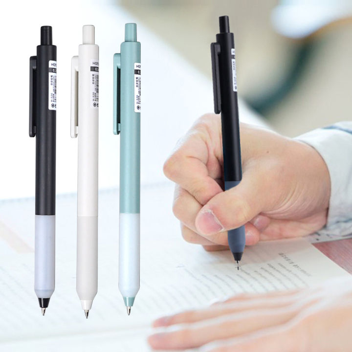 1/5/10Pcs 0.5Mm Simple Mechanical Pencils Plastic Drawing Propelling Automatic Pencil Student Office Supplies Stationery