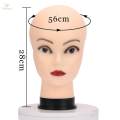 Bald Mannequin Head Freestanding Display Practice Display Head Model for Display Hat. 
