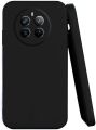 Realme Narzo 70 Pro Silicone Matte Flexible Soft Phone Case- Black - Phone Back Cover.