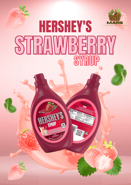 Hershey's Strawberry Syrup- 623ml