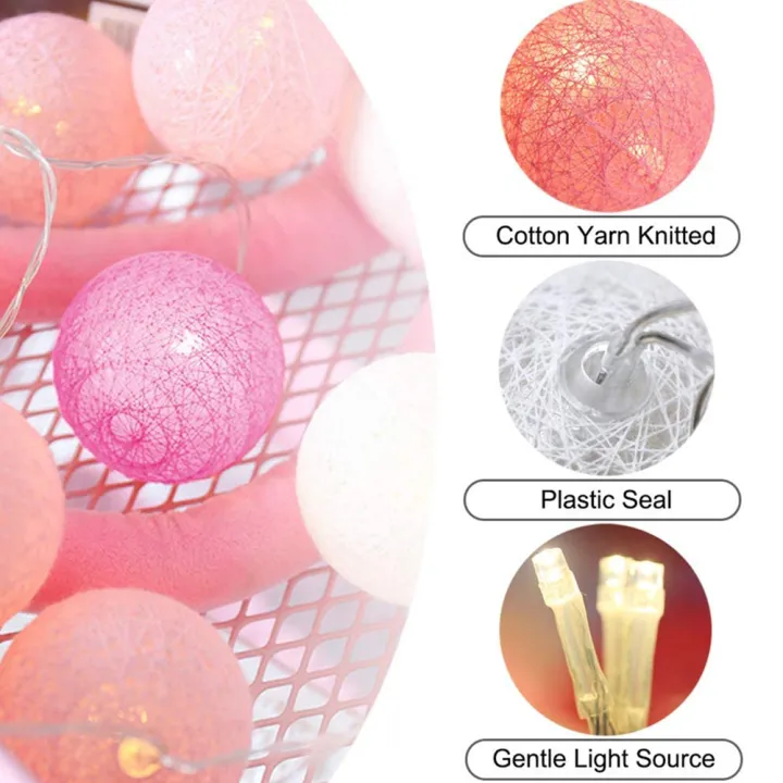 2m%2010%20Lamp%20Led%20Light%20String%206cm%20Diameter%20Cotton%20Ball%20Lights%20Interior%20Outdoor%20Decoration%20Night%20Lights%20For%20Children%20Room%20Party%20Wedding%20Garden%20-%20Image%206