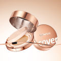 2024 O.TWO.O Air Cushion Cream Face Powder 24h 2 In 1 Long-Lasting Oil-control Matte Soft Focus Concealer Makeup Pressed Powder Cream JokeTJokeJ. 