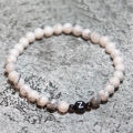 Romantic First Name Bracelet For Lovers 6mm Natural Stone Braslet DIY Couple Braclet Letter Brazalete Gift For Boyfriend Joias. 