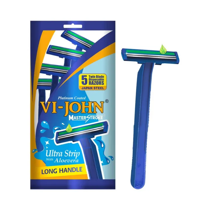 VI-John%20Shavepro%20Twin%20Blade%20Razor%20(Pack%20of%205pcs%20)%20-%20Image%205