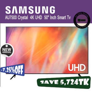 "SAMSUNG" 4K UHD 50" Inch Smart Tv / AU7500