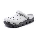 2022 Men Sandals Women Casual Summer High Quality Rubber Hole Shoes Clogs Lovers Home Garden Outdoor Beach Flat Slippers. 