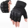 professional Strong Tactical Half Finger Gloves for Biker Sports Motor Cycling fingerless Globes. 