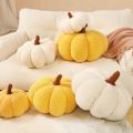 Kawaii Nordic Halloween Pumpkin Plush Toy Plushie Soft Plant Stuffed Doll Holidays Props Decorative Throw Pillow for Kids.
