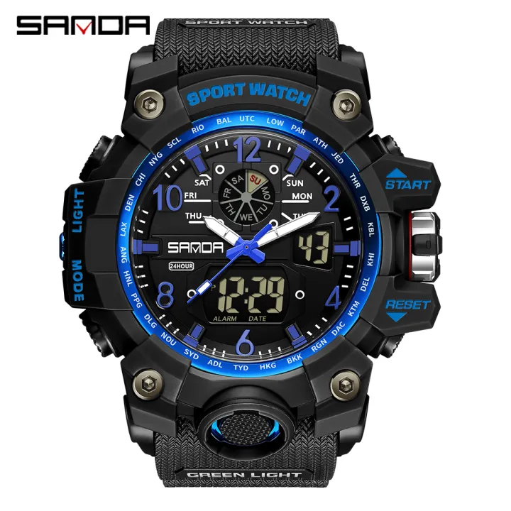Sanda%20Men's%20Watches%2050M%20Waterproof%20Quartz%20Wristwatch%20Sport%20Military%20LED%20Digital%20Watch%20for%20Male%20Relogios%20Masculino%203169%20-%20Image%203