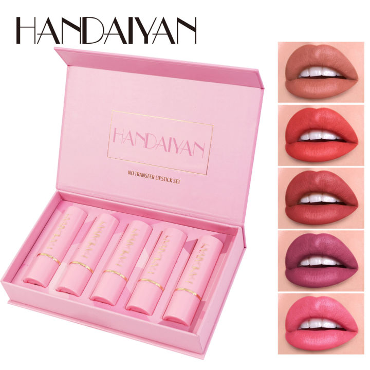 Handaiyan%20Lipstick%206pcs%20set%20with%20box%20Matte%20Lipstick%20Gift%20set%20-%20Image%202