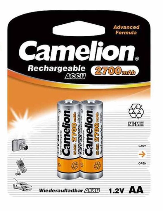 Camelion%20Rechargeable%20AA%20Battery%20Ni-MH%202700%20mAh%20Ni-MH%201.2v%20Pack%20of%202pcs%20-%20Image%205