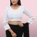 Attractive Full Sleeve Chicken Curry Blouse for Girls, Traditional Style. 