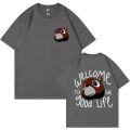 Kanye West Graduation Bea The Good Life Print T Shirt Men Women's Vintage High Quality T-shirt Hip Hop Punk T Shirts Streetwear.