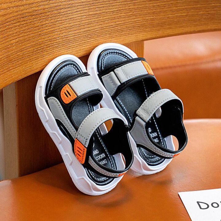 %EF%BC%88NEW%EF%BC%89Children's%20Baotou%20Sandals%20Korean%20of%20Non-slip%20Soft%20Bottom%20Small%20Medium%20and%20Big%20Boys%20Beach%20Shoes%20Baby%20Sandals%20-%20Image%203