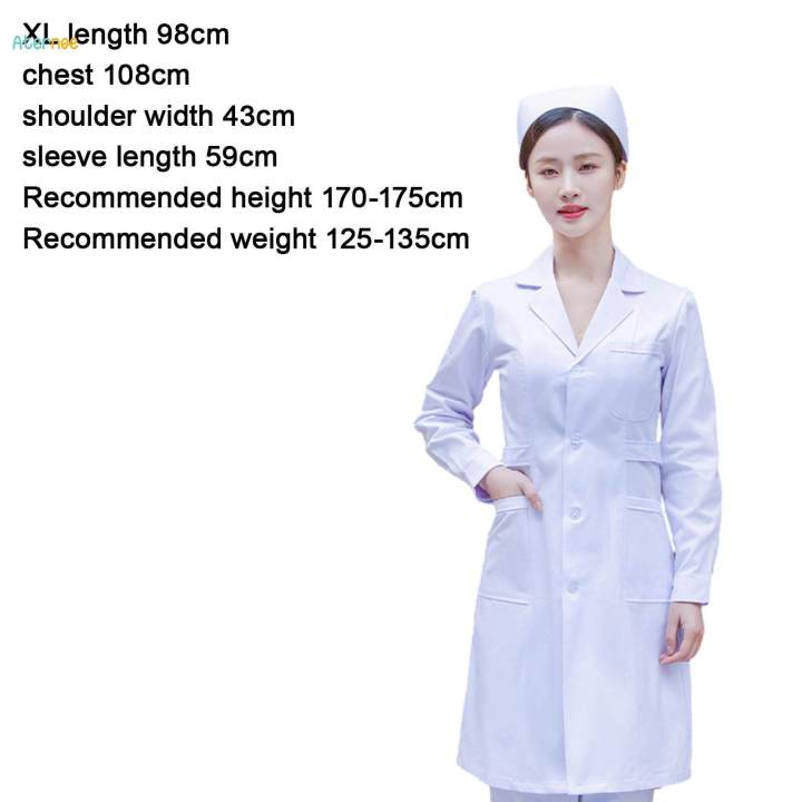 Nurse%20Work%20Suit%20Stylish%20for%20Worker%20Pet%20Groomer%20Lightweight%20Women%20Scrubs%20Set%20Thin%20White%20-%20Image%205