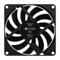 ID-COOLING NO-8010-PWM 80MM PC Fan 800-3000RPM Intelligent Temperature Control Cooling Fan. 