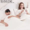 3D Contoured Sleep Mask for Side Sleepers | 100% Blackout Eye Cover with Nose Wing | Ultra-Soft Memory Foam & Adjustable Strap. 