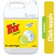 Trix Dishwashing Liquid 5L Mega Refill Super Saver Pack with Lemon Fragrance for Scratch-Free Sparkling Clean Dishes, removes grease stains with power-rich thick foam. 