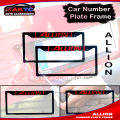 ALLION-Car Number Plate Frame, Car License plate- (2PC/SET).