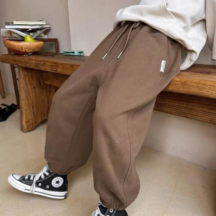 Autumn%20Kids%20Solid%20Casual%20Sweatpant%20for%20Boys%20Ankle%20Length%20Harem%20Pant%203+y%20Young%20Children%20Clothing%20Spring%20Thin%20Girls%20Sport%20Trousers%20-%20Image%202