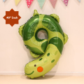 40” Inch Animal Shaped Number Foil Balloon for Birthday, Events and Party Decoration Items- (Pack of 1 Pcs). 