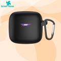 Scratch-resistant Earphone Case Earphone Case Silicone Protective Cover for Jbl Tune Flex Scratch-resistant Waterproof Shockproof with Hook Earphone Case with Precise Cuts.