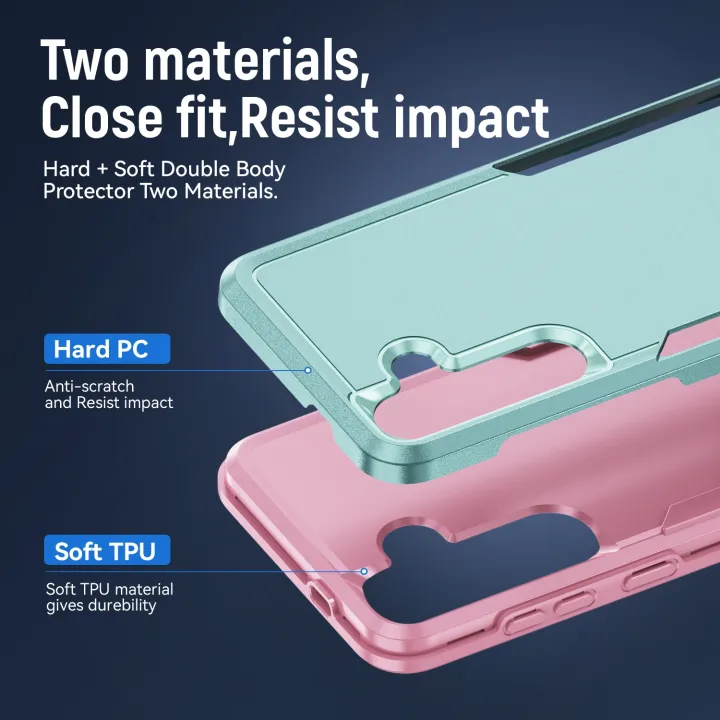 Pioneer%20Armor%20Heavy%20Duty%20PC%20+%20TPU%20Phone%20Case%20For%20Samsung%20Galaxy%20S24%20Ultra%205G/Samsung%20Galaxy%20S24%205G/Samsung%20Galaxy%20S24+%205G%20-%20Image%204