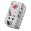 ZOROOM Mechanical Thermostat, KTO011 0-60Celsius Adjustable Compact Normally Close(C) Temperature Controller Switch,Red. 