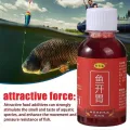 Fishing Liquid, Red Ink Fishing,Red Worm Liquid Bait,Strong Fish Attractant High Concentrated Red Worm Liquid Bait Fish Additive (100ML*2).