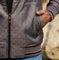 Shohure Dark Gray color Double part air proof jacket. 