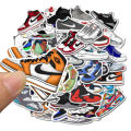 50Pcs  Jordan Sneaker Tide Shoes Sticker Waterproof For Laptop Skateboard Luggage Decal. 