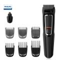 Philips MG3730/15 Multigroom 8 in 1 Face and Hair Trimmer Series 3000 for Men. 