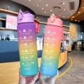 Water Bottle Motivational Sports Water Bottle Leakproof Bottles Drinking Outdoor Travel Gym Fitness Jugs For Kitchen Cup. 