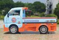 Suzuki Carry Pickup Truck 1:24 Alloy Diecast Model – Modified Design, Sound & Light, Pull-Back Toy for Kids Gift.