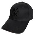 Black Ny Black Printrd Logo Denim Baseball Cap For Men - Cap For Men. 