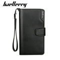 Baellerry High Quality Long Men Wallets Big Capacity Luxury Card Holder Zipper Male Purse PU Leather Phone Pocket Men's Wallet. 