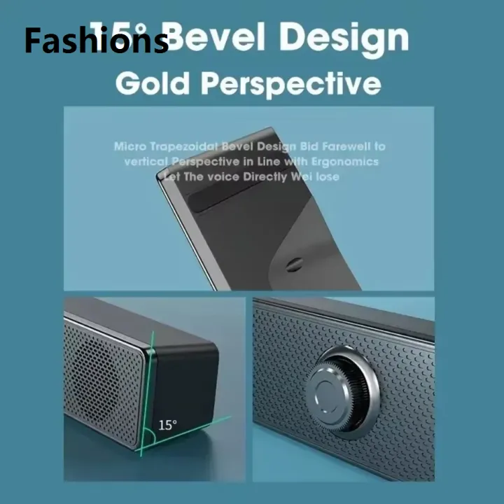 Fashions%20New%20Long%20Wired%20Bluetooth%20Small%20Speaker%20Double%20Speakers%20High%20Volume%20Computer%20Mobile%20Phone%20Home%20TV%20Notebook%20Multimedia%20Desktop%20Speake%20-%20Image%203
