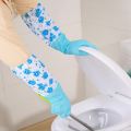 Kitchen Gloves Non-Slip Long Cuff Cleaning Gloves Latex Gloves For Household Cleaning Gloves Waterproof Hand Protection. 