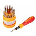 Multifunctional screwdriver set. 
