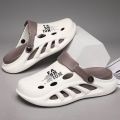 Brand Men's Slippers Indoor Outdoor Sandals EVA Beach Comfortable Soft Slides Casual Shoes Men Couple Flip-flops Home Slippers.