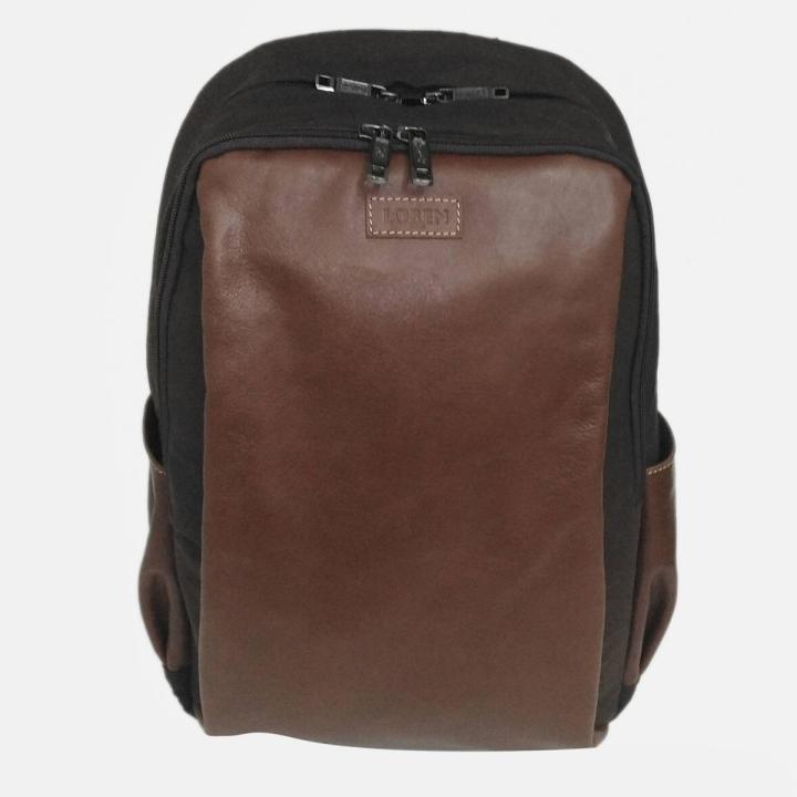 Leather office backpack best sale