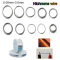 Diameter 0.08mm-3.0mm High Temp Wire Nichrome Heat Resistant Wire General Purpose Support Wire Craft Wire (Length 1-50 meter) Amour zii.