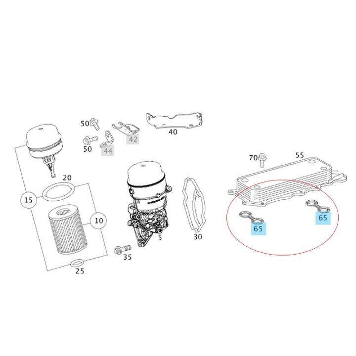Engine%20Seal%20Gasket%20Crankcase%206421880580%20for%20OM642%20V6%20Engines%20-%20Image%206